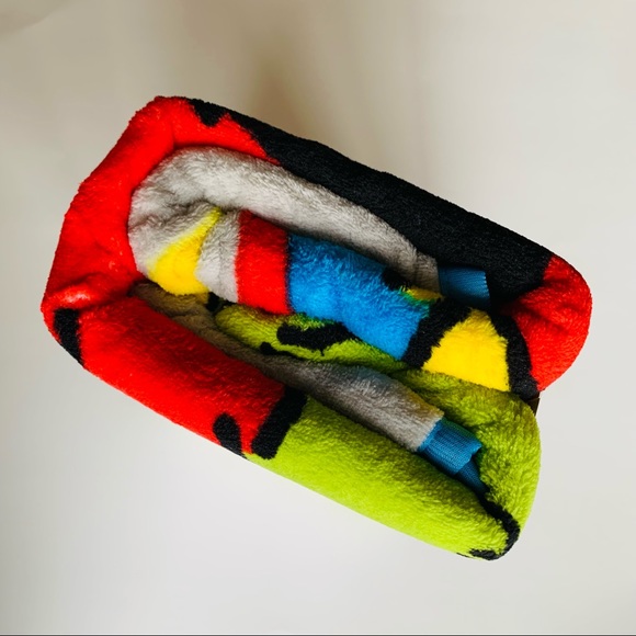 SESAME STREET Throw Elmo Oscar Cookie Monster Big Bird 46" x 60" Blanket - Picture 6 of 7